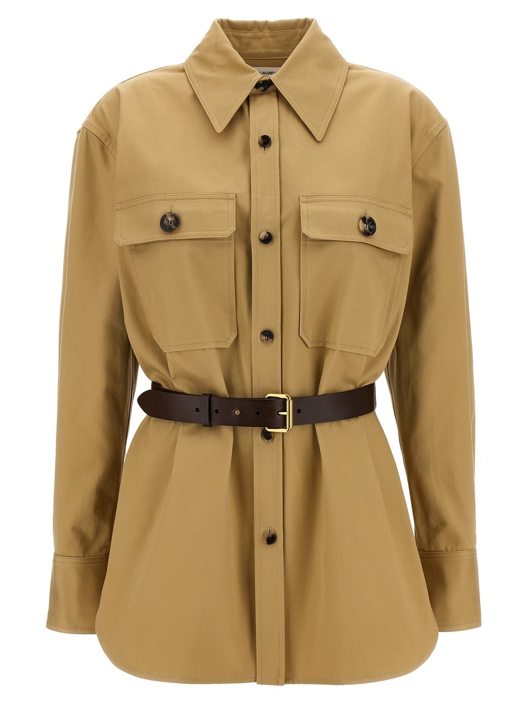 792794Y9I302965 ベージュ 春夏2024 シャツ レディース ju