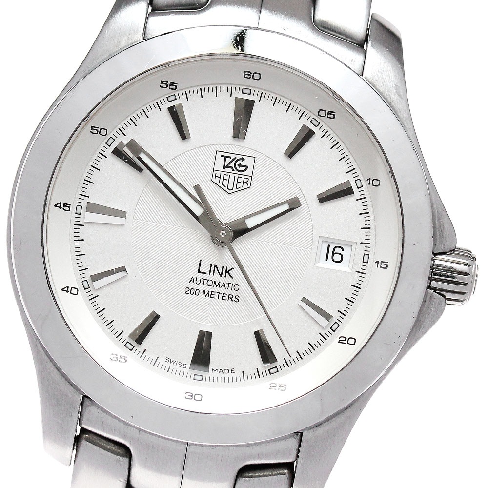 タグホイヤー TAG HEUER WJF2111 リンク デイト 自動巻き メンズ _848756【中古】