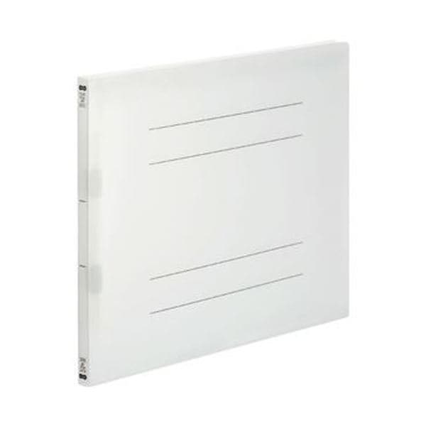 （まとめ）TANOSEE フラットファイル（再生PP）A3ヨコ 150枚収容 背幅18mm クリア 1パック（5冊）10セット 19,480円