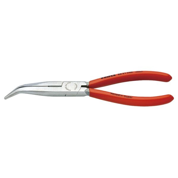 KNIPEX クニペックス 40先曲ラジオペンチ プラスチックコーティング 全長200mm 2621-200 工具 ツール DIY 作業工具