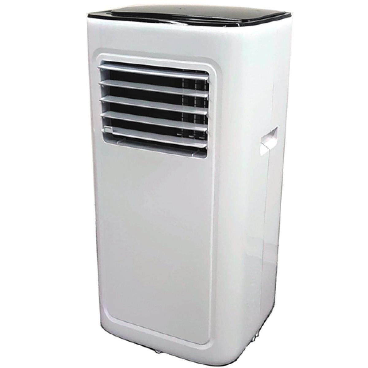 【在庫有・即納】広電 移動式クーラー 2.1kW 工事不要 アース線不要 冷風 除湿 送風 リモコン タイマー ノンドレン方式 排熱ダクト付 ドレンホース付 KEP211R