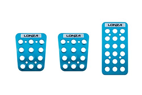 色：軽コン LONZA ブルーアルマイト ナポレックス(Napolex) 車内用品 スポーツペダル