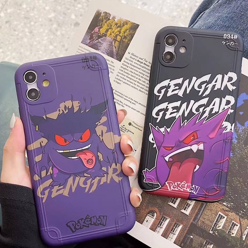 Qoo10 Gengar ポケットモンスターゲンガー スマホケース 保護フィルム