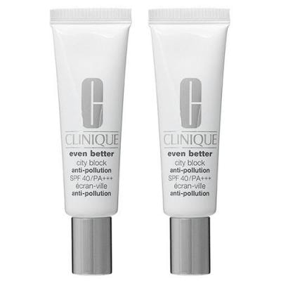 【セット】クリニーク　CLINIQUE　イーブンベター シティ ブロック ポリュテクション 40 SPF40/PA+++ 30mL 2個セット