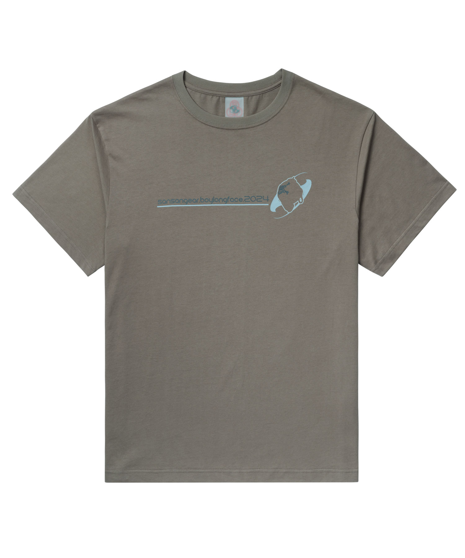 【SANSANGEAR】 SANSAN BLF LOGO T-SHIRT : BROWN