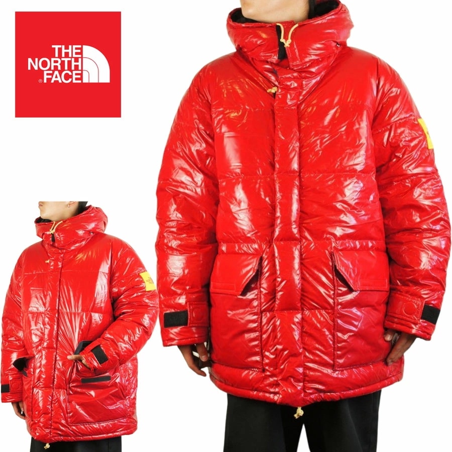 ノースフェイスUSA企画 日本未発売THE NORTH FACEメンズ ダウンジャケットBRNLB NF DWN RS PRKAブラウンレーベル ダウン