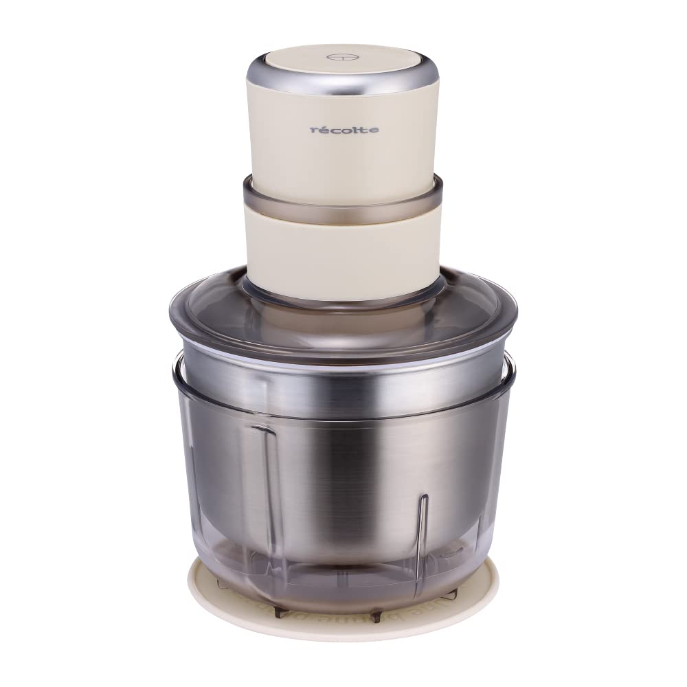 レコルト フードプロセッサー コンボ RCP-6 recolte Food Processor Combo（クリームホワイト）