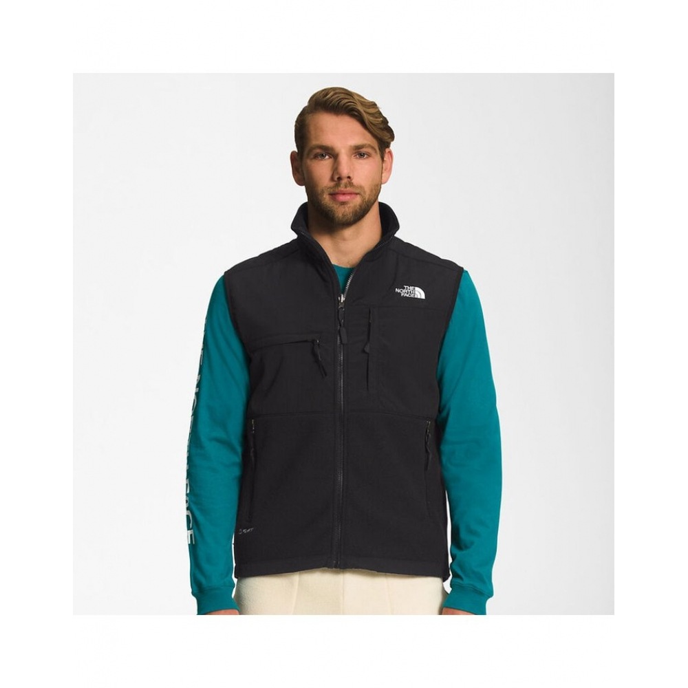 ノースフェイスデナリフリースベストブラック