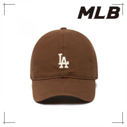 MLB公式正規品 キャップ Fielder Ball Cap LA (Brown)