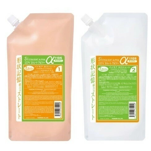 【送料無料】 パイモア π more ／ Si ストレート アルファー 400ml 【1剤2剤セット】 ／ 美容室専売品　ストレートパーマ　医薬部外品 4,869円