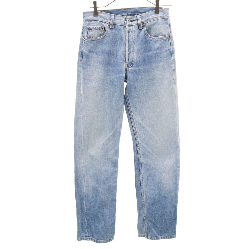 90s USA製 501 バレンシア 555 ストレートデニムパンツ ｗ29 ジーンズ ボタンフライ メンズ