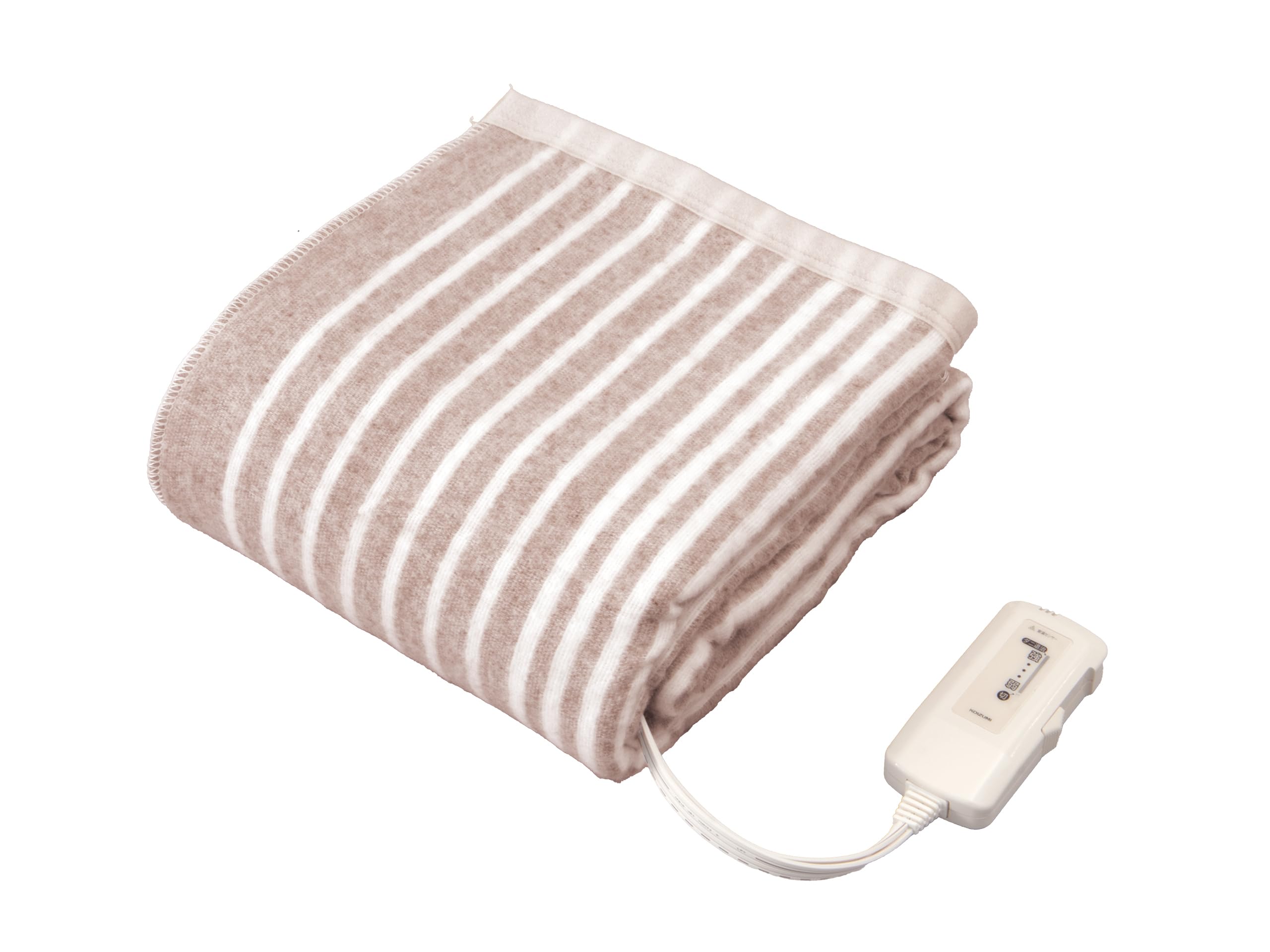 【Amazon.co.jp限定】 コイズミ 電気毛布 掛敷兼用 188×120cm 丸洗い可 頭寒足熱配線 室温センサー搭載 ダニ退治 節電 省エネ KDK-60242