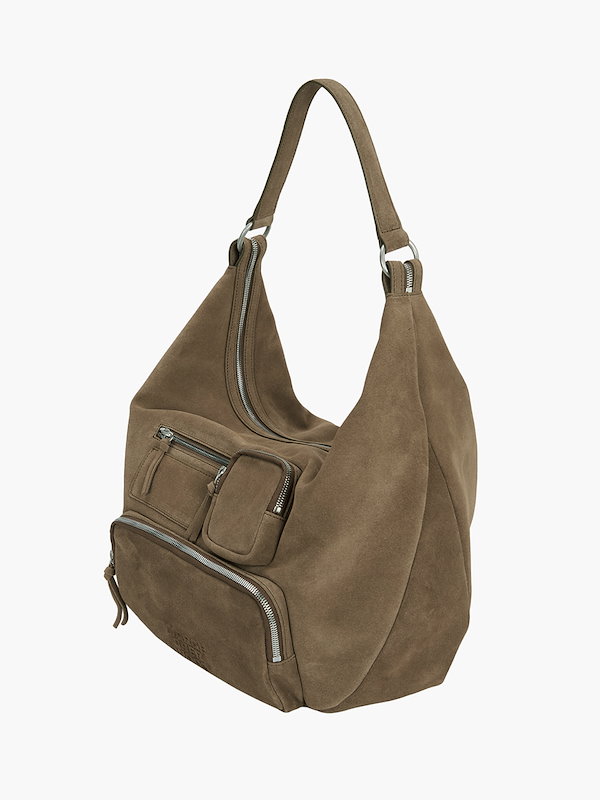 [MARGESHERWOOD] CITY HOBO NS ★大人気★ CITY HOBO NS_black plain - MARGESHERWOOD