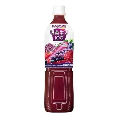 カゴメ 野菜生活100 ベリーサラダ 720mlペットボトル×15本(砂糖不使用 鉄分 ポリフェノール)