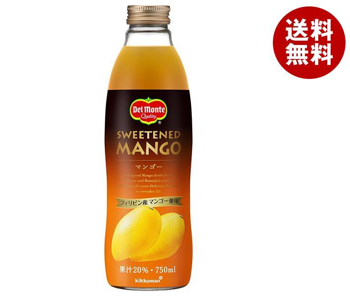 デルモンテ マンゴー 750ml瓶×6本入×(2ケース)