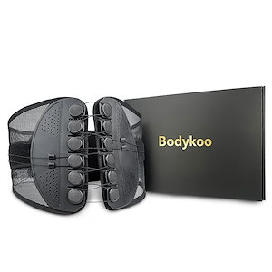 [Bodykoo] 腰サポーター 腰用 コルセット 腰コルセット 強力固定サポート サポートベルト 腰用ベルト メッシュ通気 省力動滑車 自适应调整 加圧式 スポーツ 骨盤ベルト 姿勢 腰仕事用 作業