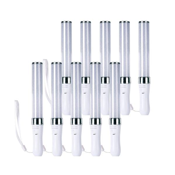 10個セット ペンライト コンサート 推し カラーチェンジ 電池式 15色 ((S