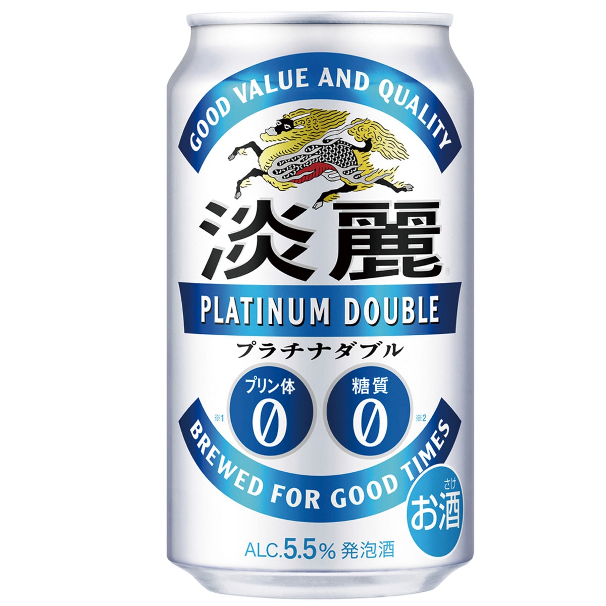 キリン プラチナダブル 350ml 24缶入 4ケース (96本)