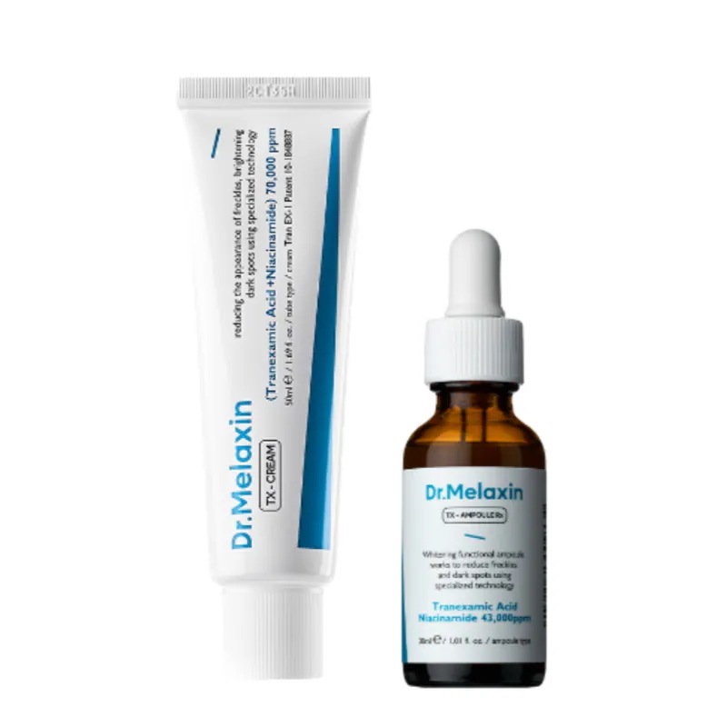 【大人気】【ナノトラネキサム酸/ナイアシンアミド配合】 TX完璧ケアセット(TXアンプルRx+TXクリーム)