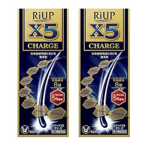 【２個セット】　リアップX5チャージ　(60mL)　【第1類医薬品】　4987306058040
