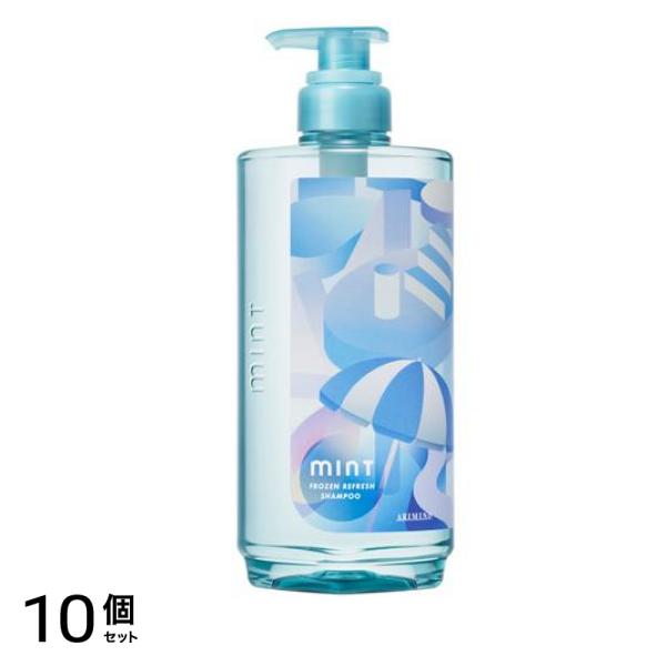 mint ミント シャンプー フローズンリフレッシュ ポンプ 550mL 10個セット