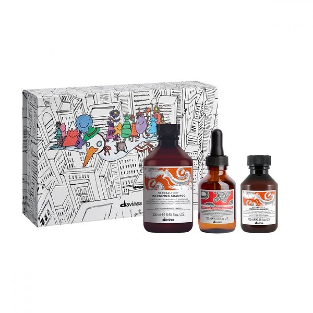 スカルプケアギフトセット (エナジャイジングシャンプー 250ml+100ml+季節限定スーパーアクティブ 100ml)