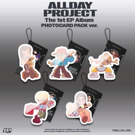 [PHOTOCARD PACK ver. 5種セット] ALLDAY PROJECT ADP - THE 1ST EP ALBUM ALLDAY PROJECT 韓国版 新品未開封