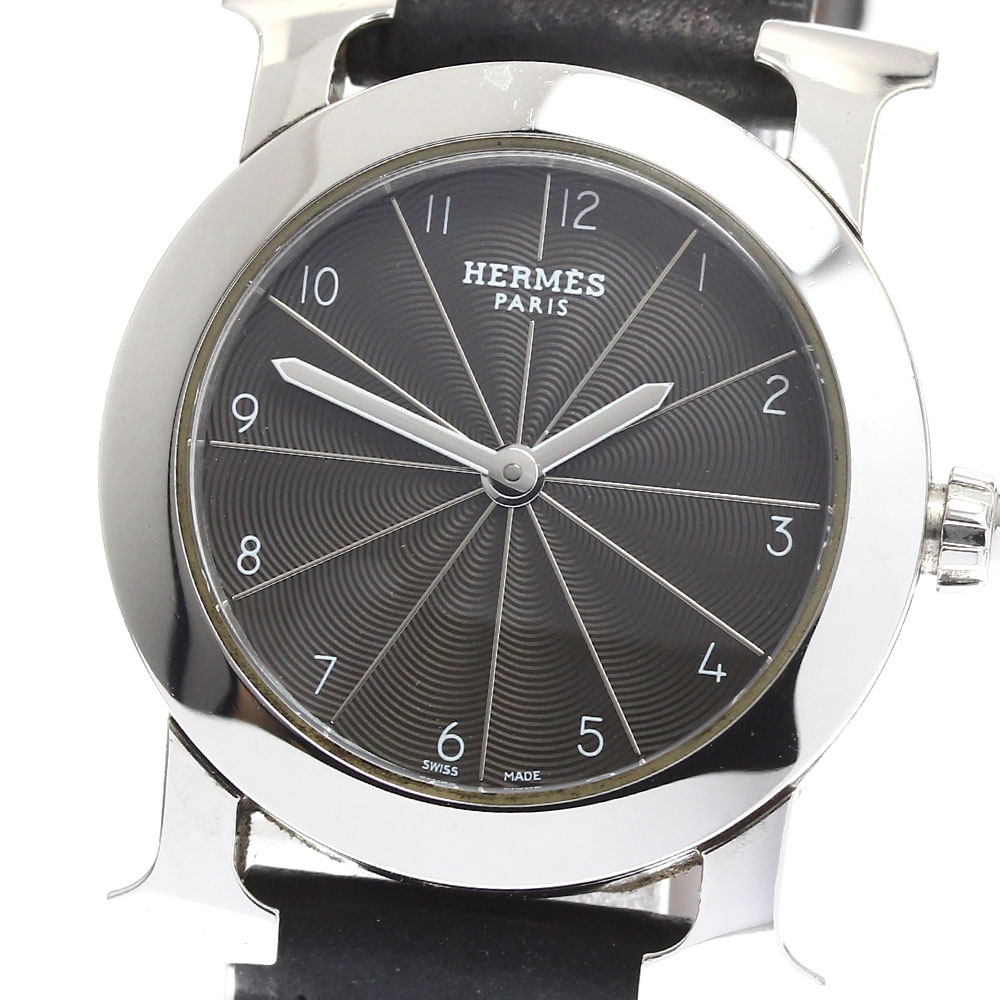 エルメス HERMES HR1.210 Hウォッチ ロンド クォーツ レディース _905097【中古】 47,400円