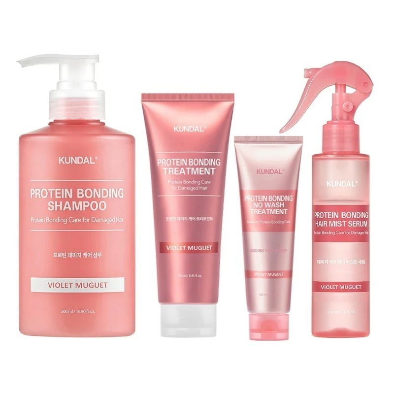 ダメージケア( 4個入り ) 限定セット [ シャンプー500ml + トリートメント250ml + ノーウォッシュトリートメント130ml + ヘアミストセラム 150ml ]