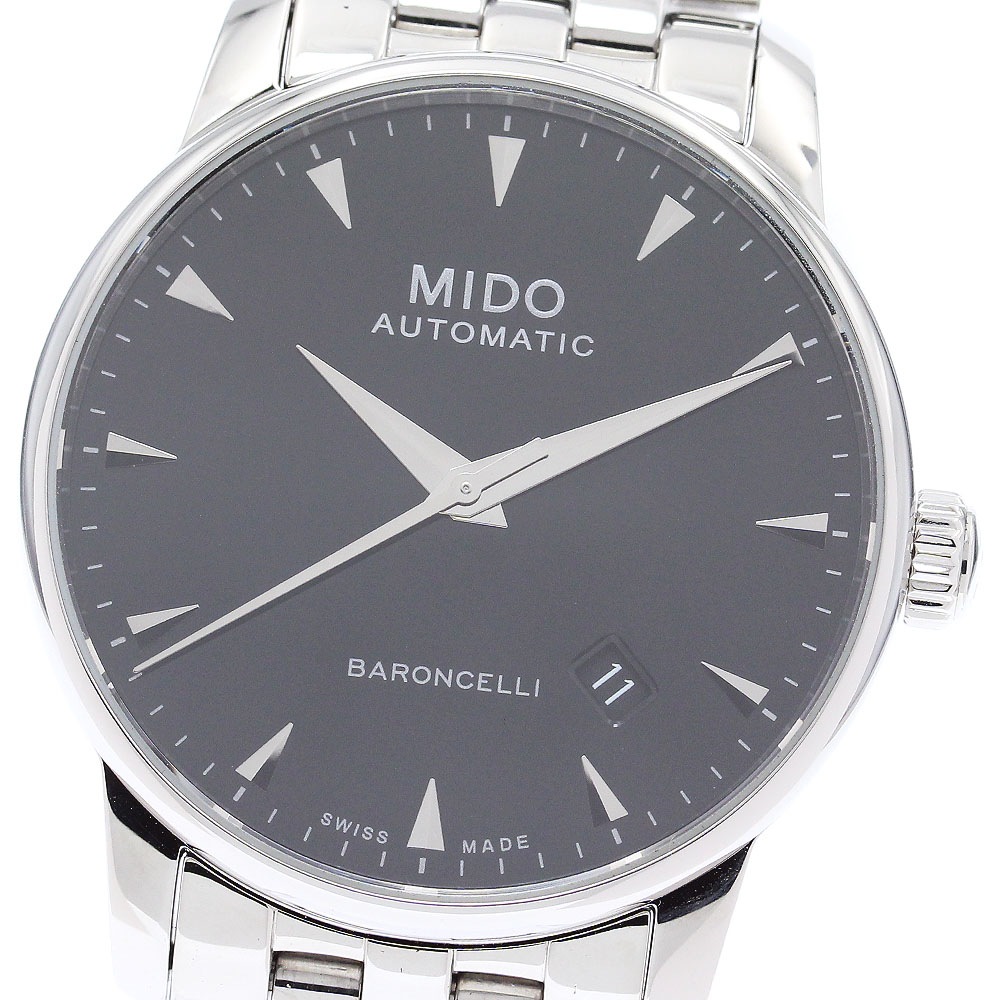 ミドー MIDO 8600B バロンチェッリ デイト 自動巻き メンズ 美品 _871631【中古】 41,405円