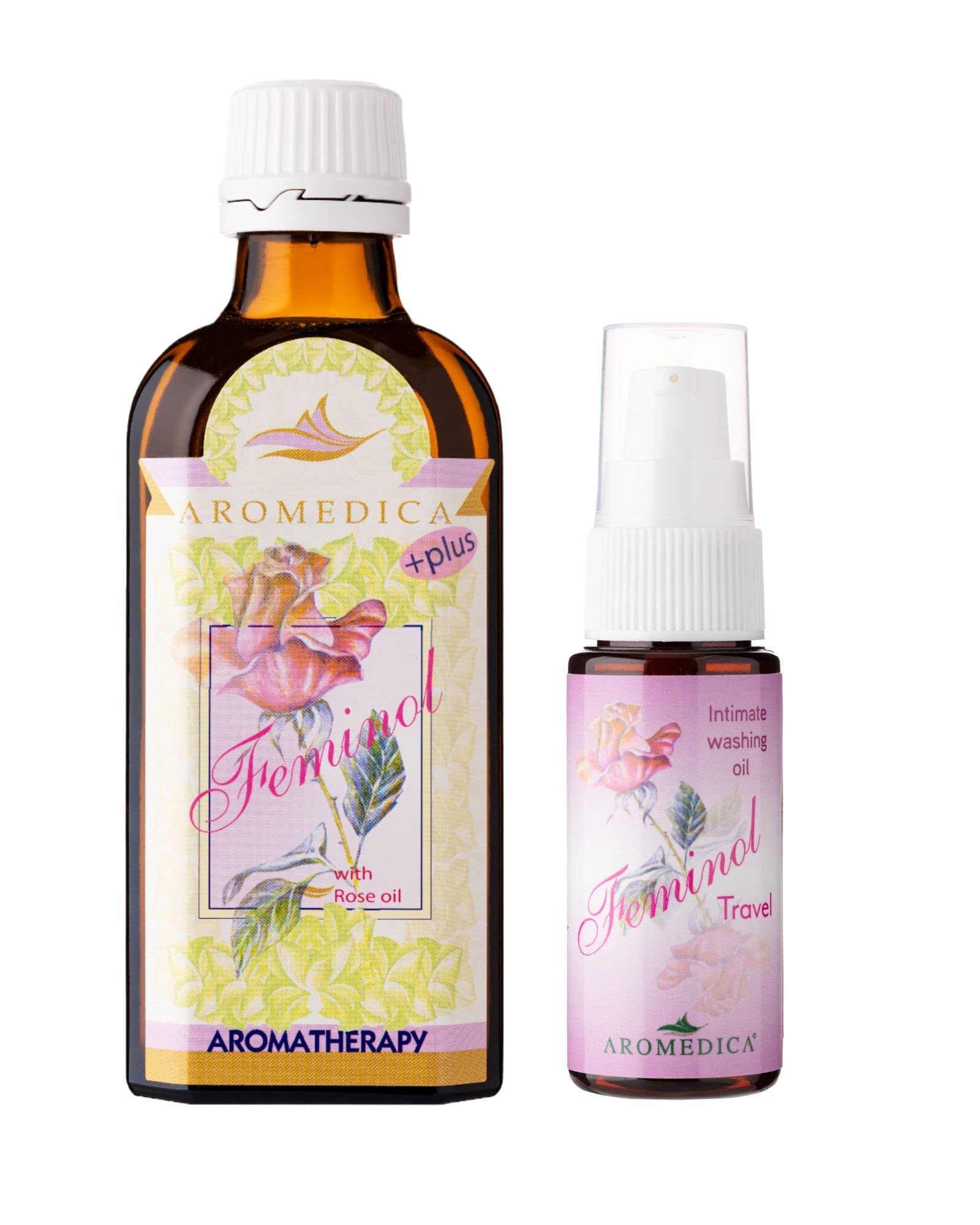 【セット】AROMEDICA アロメディカ フェミノール 100ml & 30ml セット デリケートゾーン用洗浄オイル 定番サイズ100ml & 携帯用ミニサイズ30mlのセット 5,610円