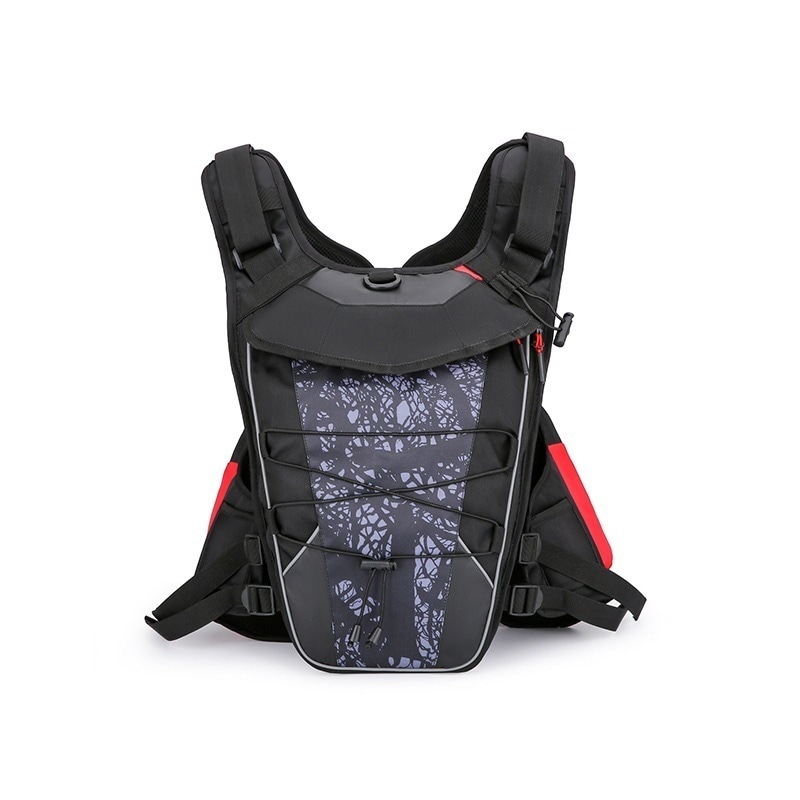 多機能調節可能なフィッシングベストバックパック複合マルチポケットフィッシングベスト大容量フィッシングバックパック