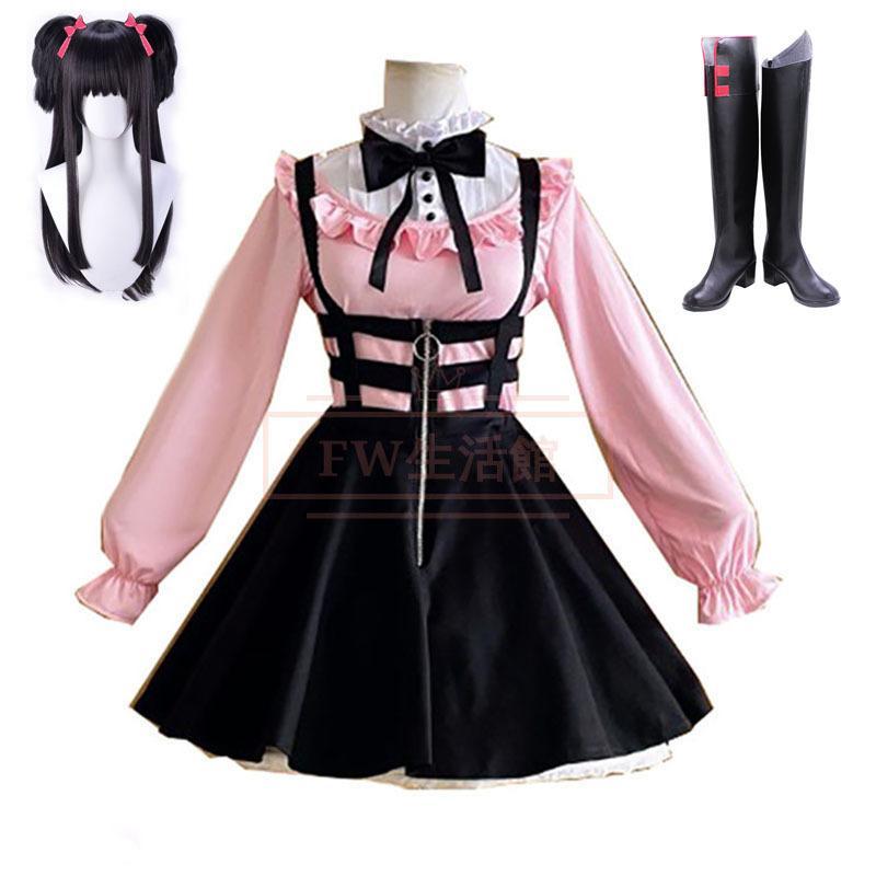 アイドルマスター シャイニーカラーズ黛冬優子コスプレ衣装ウィッグ靴コスチューム 演出服 アニメ ゲーム ハロウィン cosplay 変装