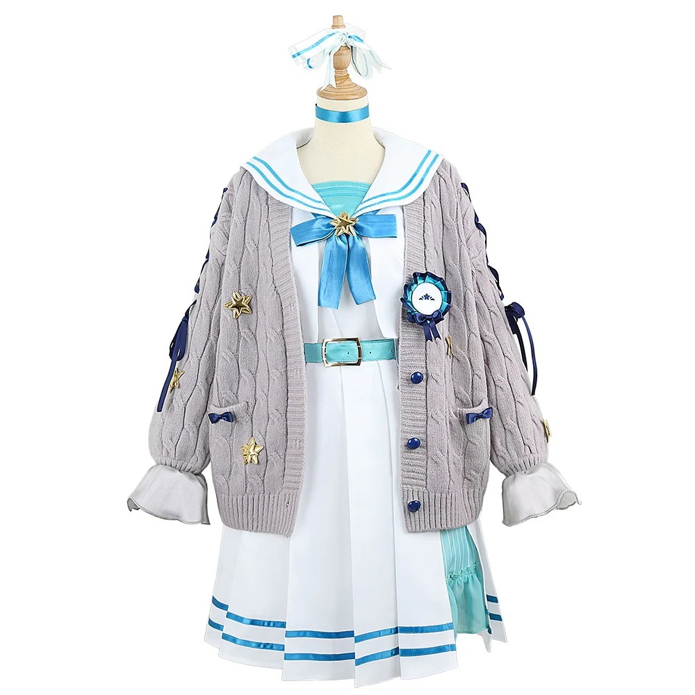バーチャルYouTuber　VTuber hololive コスプレ セーラー服 星街すいせい　コスプレ衣装
