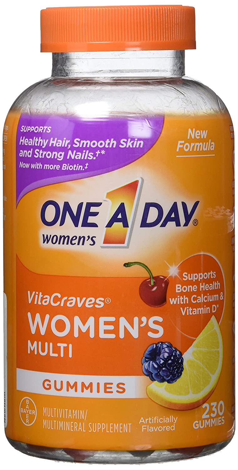 [アメリカ無料直送] [プレミアム商品][満足度上位]One A Dayマルチゼリー女性用230個で