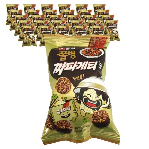 チョルビョンスナック チャパゲティ味 쫄병스낵 짜파게티맛