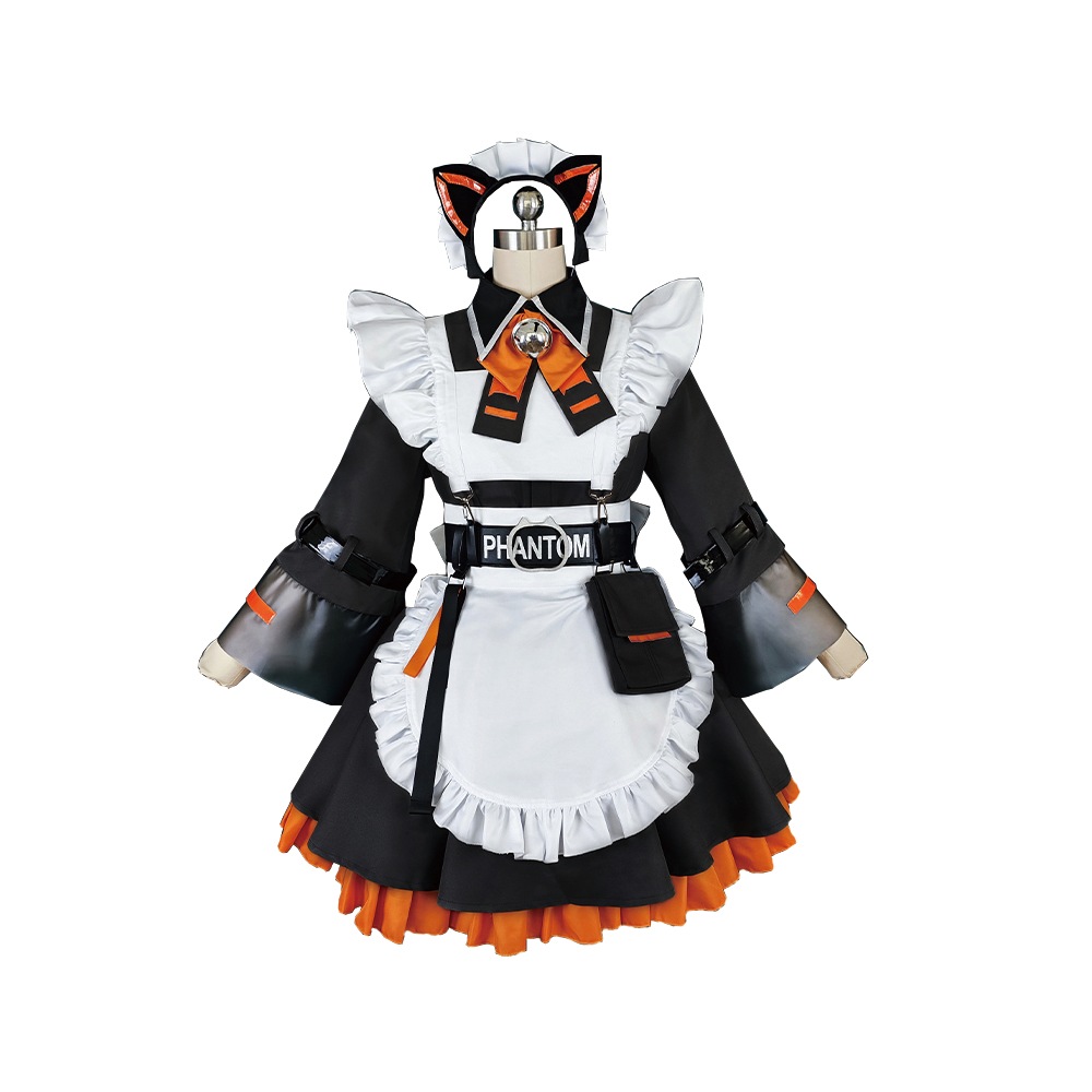 バーチャルYouTuber　VTuber　Alban Knox (アルバーン ノックス)　メイド服　女体化　にじさんじ　コスプレ衣装