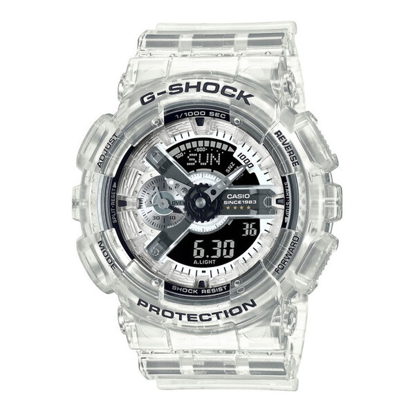 GA-114RX-7AJR G-SHOCK 40th Clear Remix クォーツ腕時計 (メンズウォッチ)