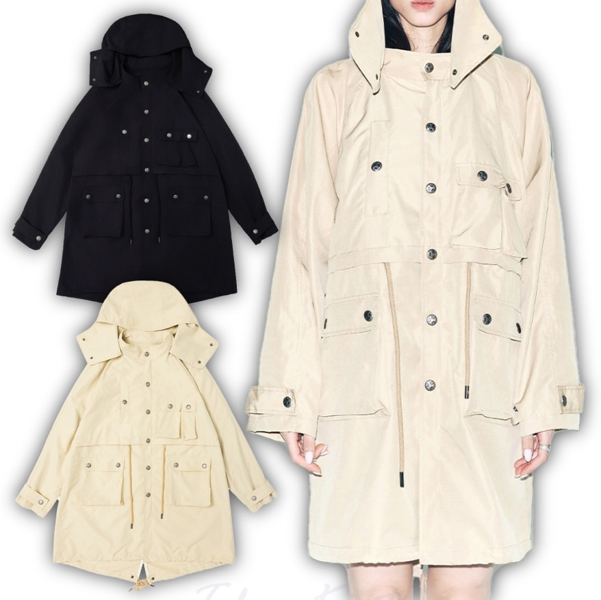 [YEEL] CANTON HOODIE FIELD JACKET