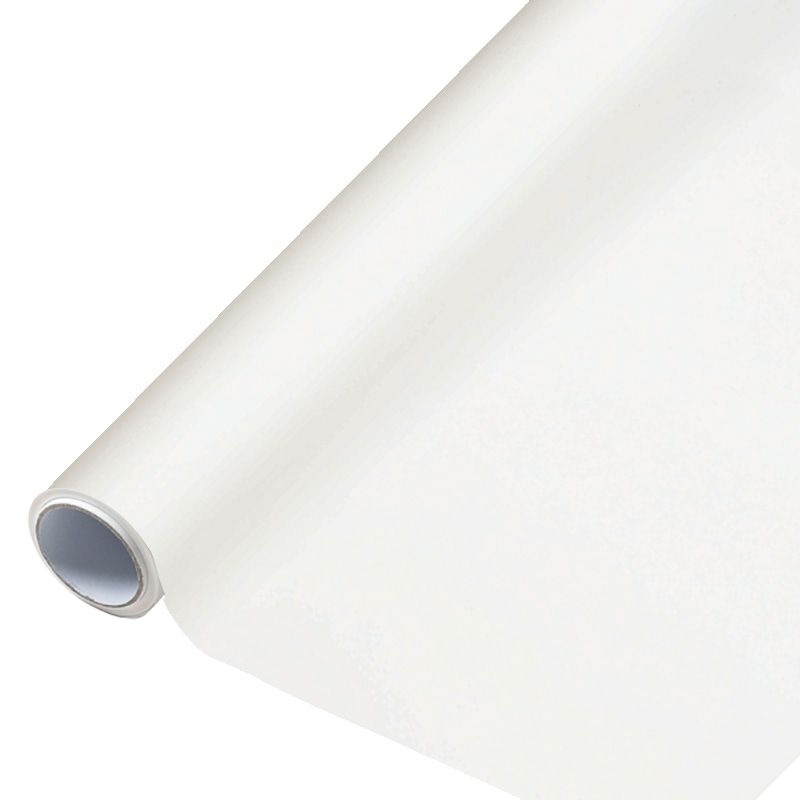 （まとめ買い）シモジマ HEIKO フラワーラッピングペーパー レインボウラップ 幅65cmx15m巻 01 ホワイト 1本 ラッピング用品 006777960 [x3セット]