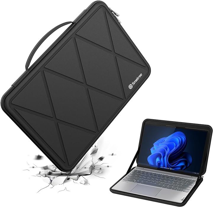 ハードEVA保護スリーブケース 14インチ Lenovo ThinkBook 14s Yoga Gen 3 14 2 (Black, For Lenovo 14インチ（M49）)