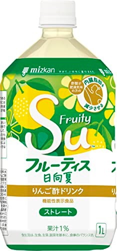 ミツカン フルーティス 日向夏 ストレート 1000ml2本 [...のサムネイル