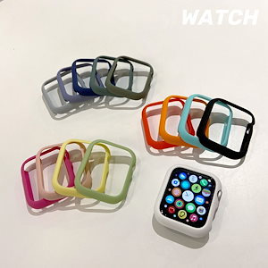 Apple watch ケース キャンディーカラー 耐衝撃 百掛け ウォッチ ケース　保護ケース 38404142444549mm 感2398