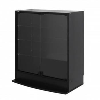コレクションラックワイド ロータイプ 奥行39cm本体 CR-T8339L　BK/ブラック