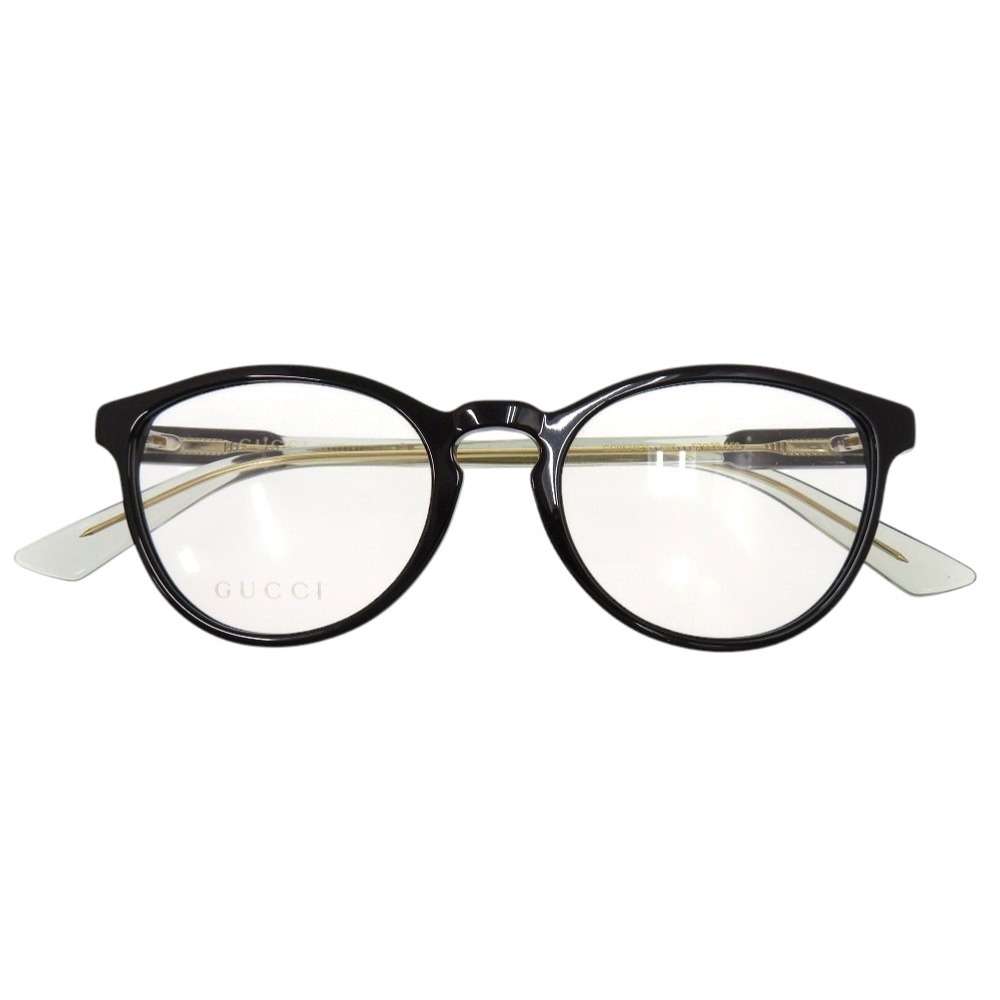 新品同様 メガネ インターロッキングG GG0534OA その他ファッション雑貨 プラスチック ブラック 0850【中古】 ユニセックス