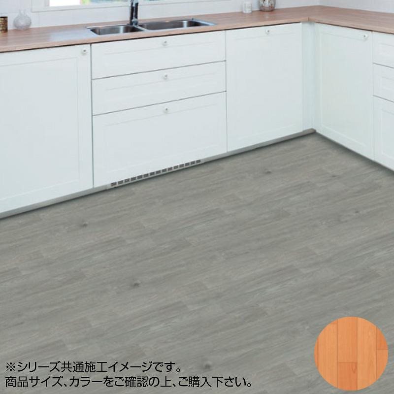 富双合成 クッションフロア スタイルフロア 約91cm幅x20m巻き Y512-S バーチ床材