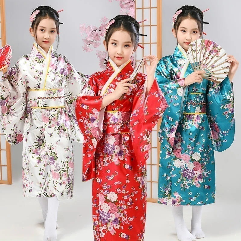 浴衣セット 新入荷 おしゃれで 子供用浴衣 3点セット 女の子
