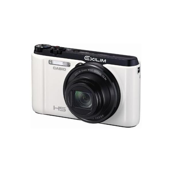 【中古】CASIO デジタルカメラ EXILIM EXFC400SWE 1610万画素 光学12.5倍ズーム EX-FC400SWE ホワイト