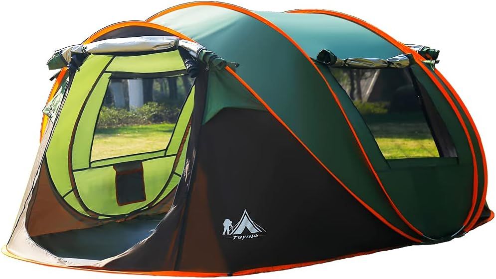 ポップアップテント 4-6人用 設営簡単 テント ワンタッチ 超軽量 防風 防水 通気性に優れ キャンプ アウトドア キャンプ アウトドア お花見 海水浴 キャンプ用品 災害 地震 旅行 専用収納袋付