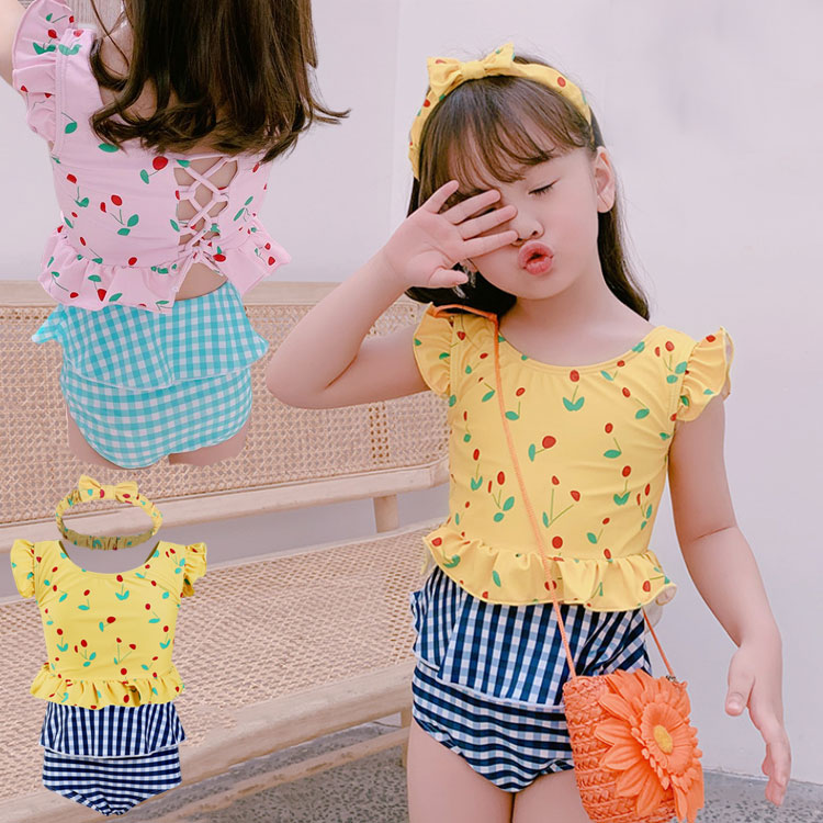 女の子 水着 セパレート みずぎ 袖なし 3点セット 水遊び 水着 キッズ 幼児 水着 上下セット 子供水着 女児 旅行 ビーチ 海 水着 温泉 スイムウェア ガールズ kids 速乾 水着 可愛い